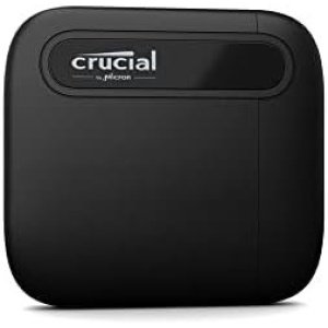 Crucial X6 2TB Portable SSD - Up to 800MB/s - PC and Mac - USB 3.2 USB-C