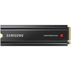 SAMSUNG 980 PRO SSD with Heatsink 2TB PCIe Gen 4 NVMe M.2 Internal Solid State