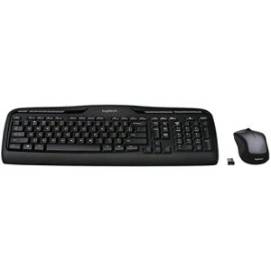 Logitech MK335 Wireless Keyboard and Mouse Combo - Black/Silver