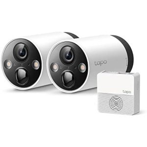 TP-Link Tapo 2K QHD Outdoor Wireless Security Camera System, Up to 180 Day