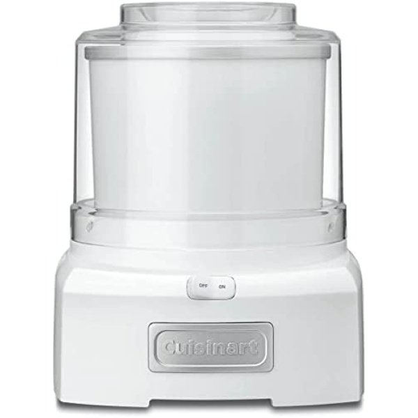 Cuisinart Ice Cream Maker Machine, 1.5 Quart Sorbet, Frozen Yogurt Maker