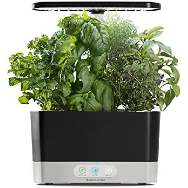 AeroGarden Harvest with Gourmet Herb Seed Pod Kit - Hydroponic Indoor Garden