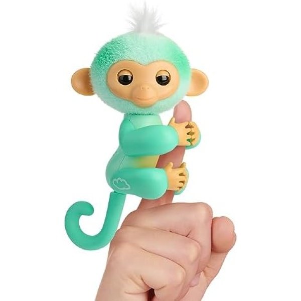 Fingerlings 2023 NEW Interactive Baby Monkey Reacts to Touch – 70+ Sounds