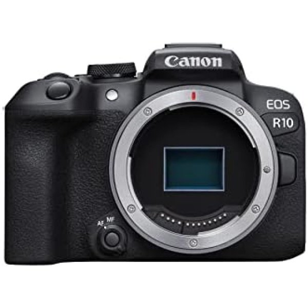 Canon EOS R10 (Body Only), Mirrorless Vlogging Camera, 24.2 MP, 4K Video