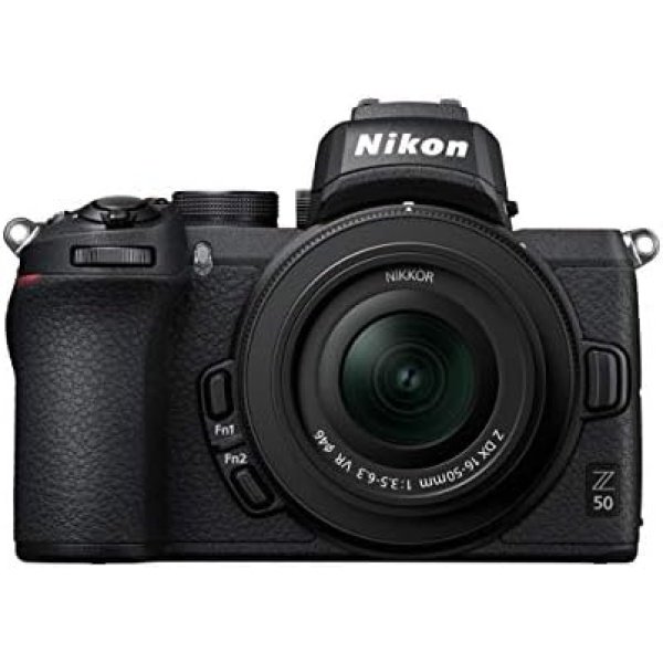 Nikon Z 50 16-50mm Vr Lens Kit Digital Camera with 3.2-inch Tft Lcd, Black