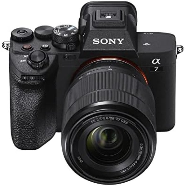 Sony Alpha 7 IV Full-Frame Mirrorless Interchangeable Lens Camera with 28-70mm