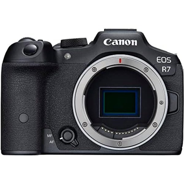 Canon EOS R7 (Body Only), Mirrorless Vlogging Camera, 4K 60p Video, 32.5 MP